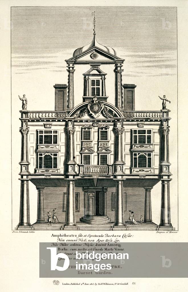 A Scene from Empress of Morocco by Elkanah Settle, 1813 (engraving)