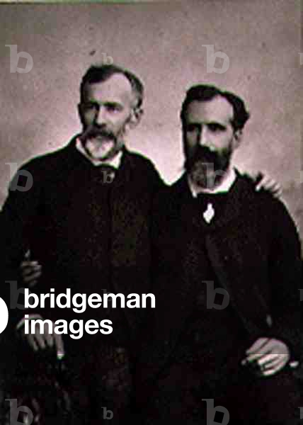 Emmanuel Benner (1836-96) and Jean Benner (1836-1906), from 'Galerie Contemporaine', c.1874-78 (b/w photo)