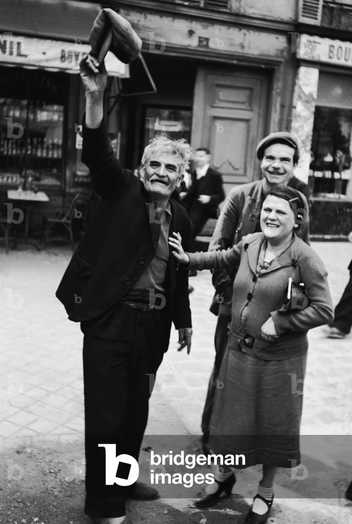 Paris in the 1930s (b/w photo)