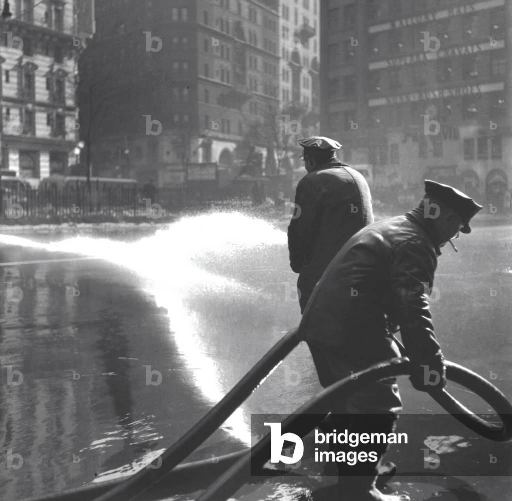 Street Washers, New York 1947