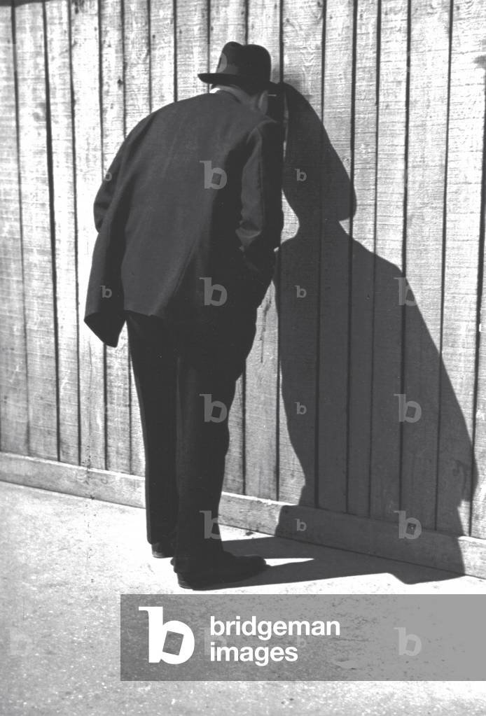 Hole in Fence, Paris 1936
