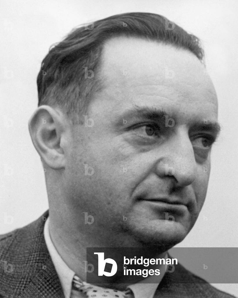 German writer Hermann Kesten (b/w photo)