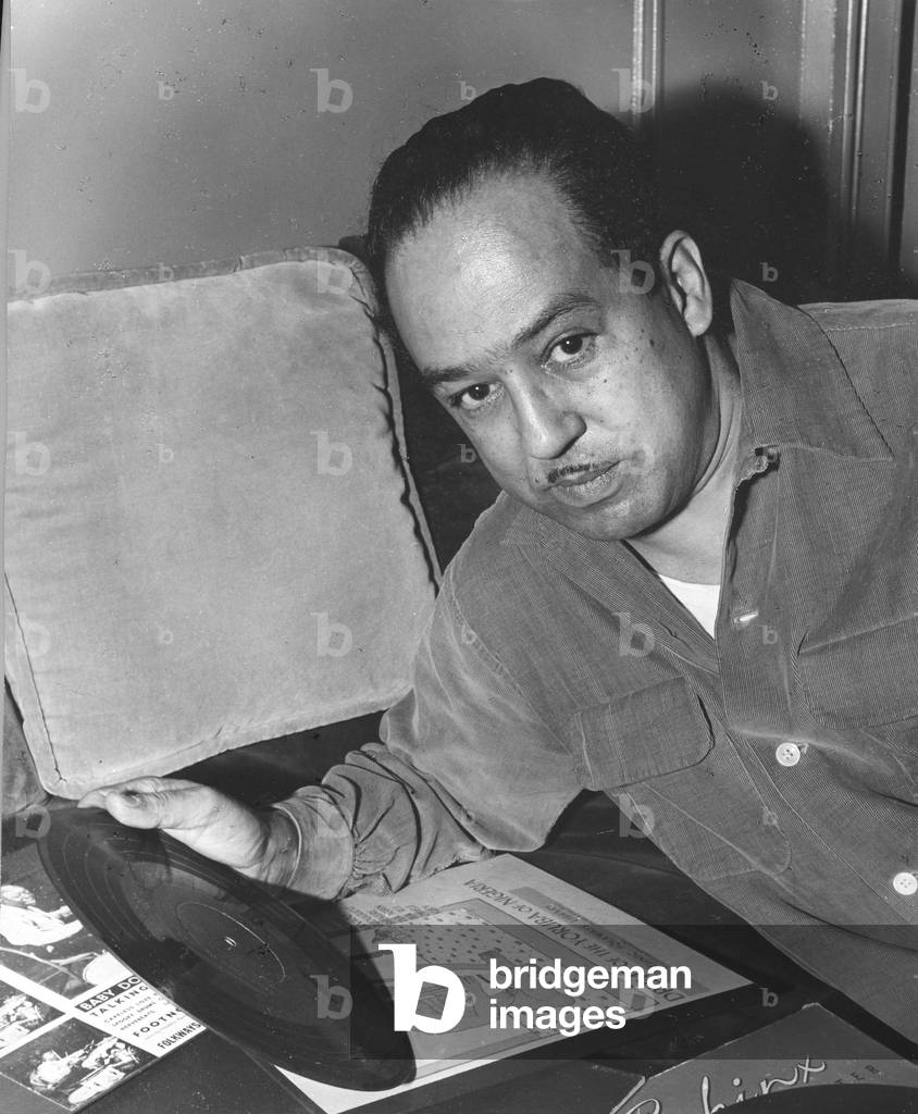 Hughes, Langston with record 1954