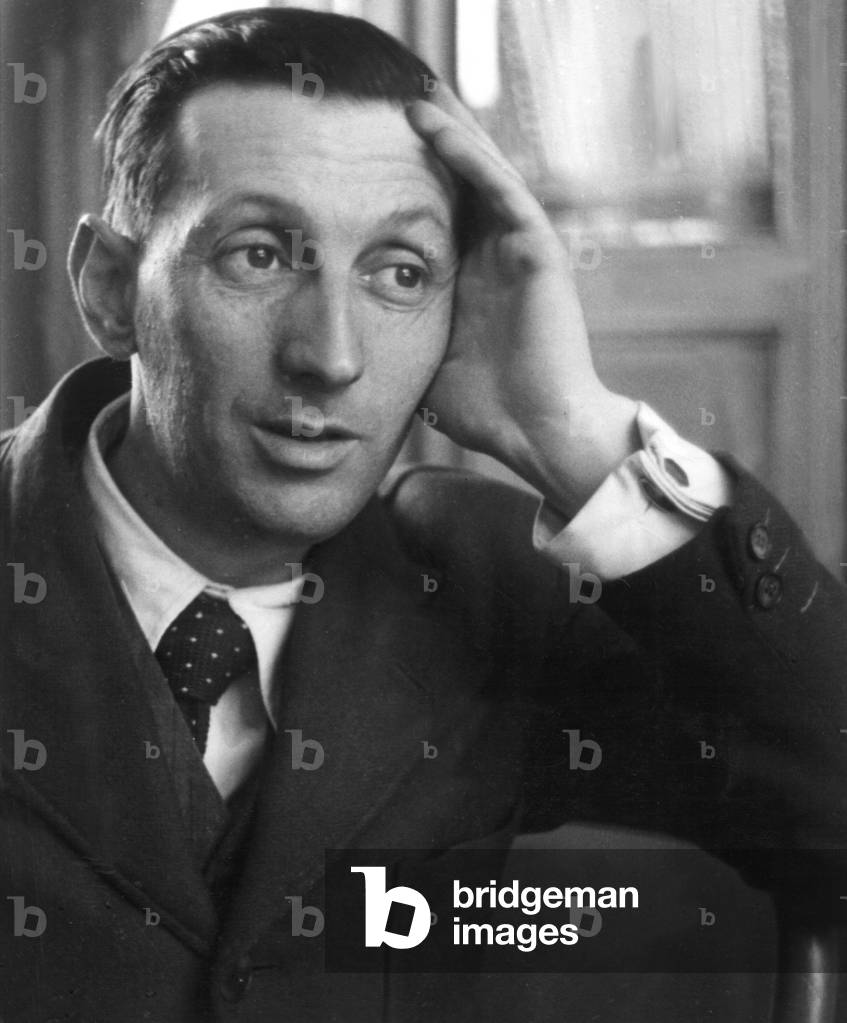 German writer Walter Mehring (b/w photo)