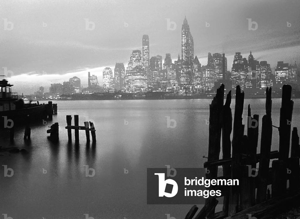 Manhattan Skyline, New York 1946