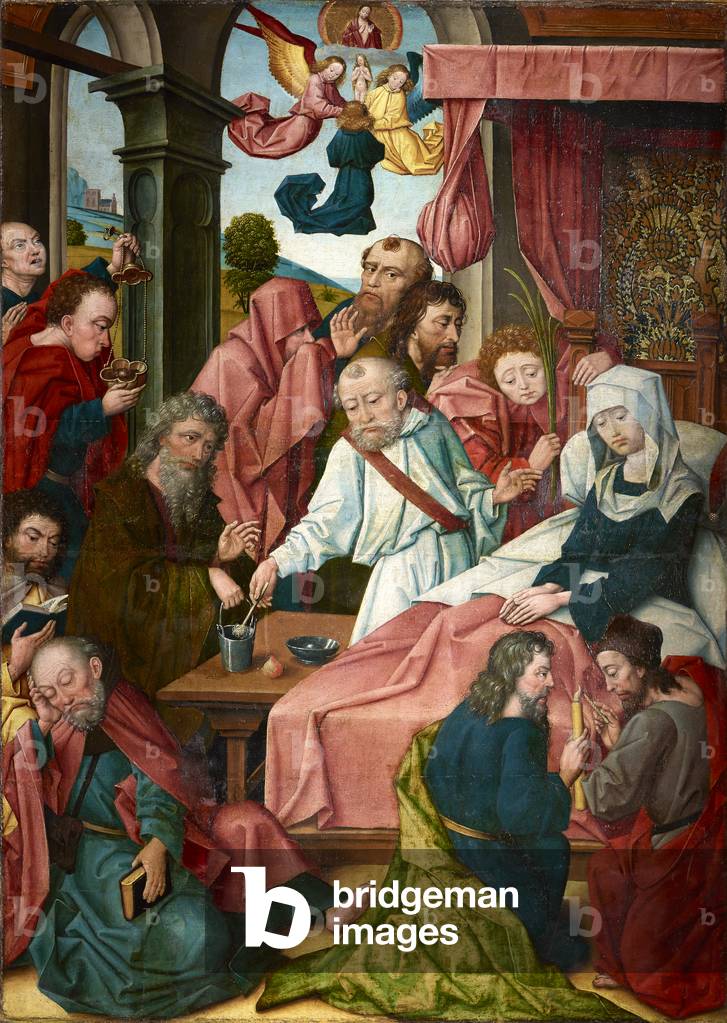 Death of the Virgin, Lower Rhine, c.1520 (tempera on wood)