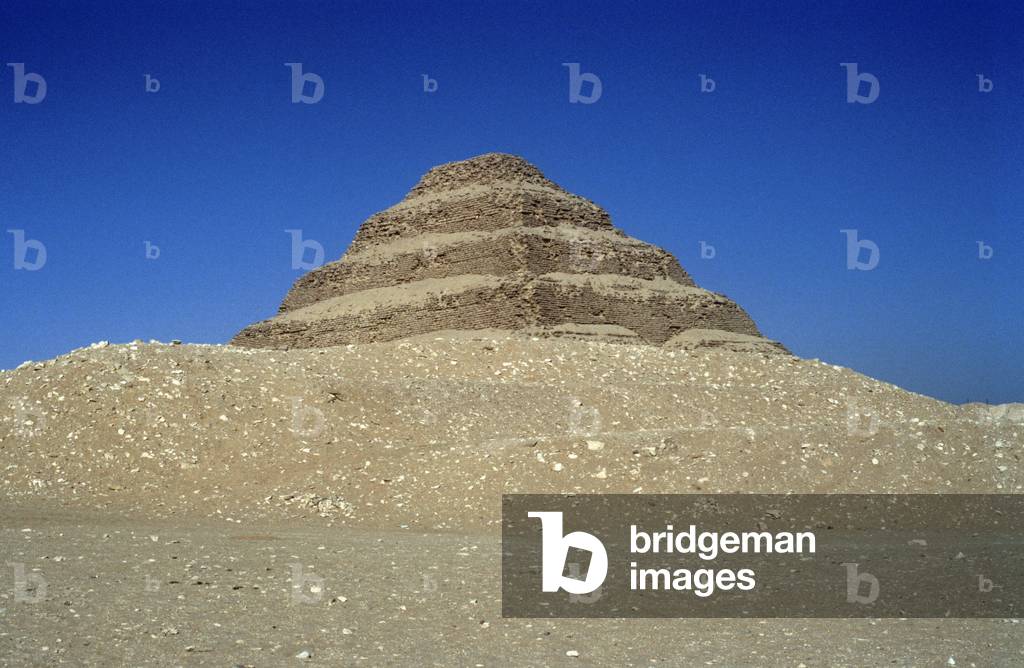 Step Pyramid of King Djoser, Old Kingdom (photo)
