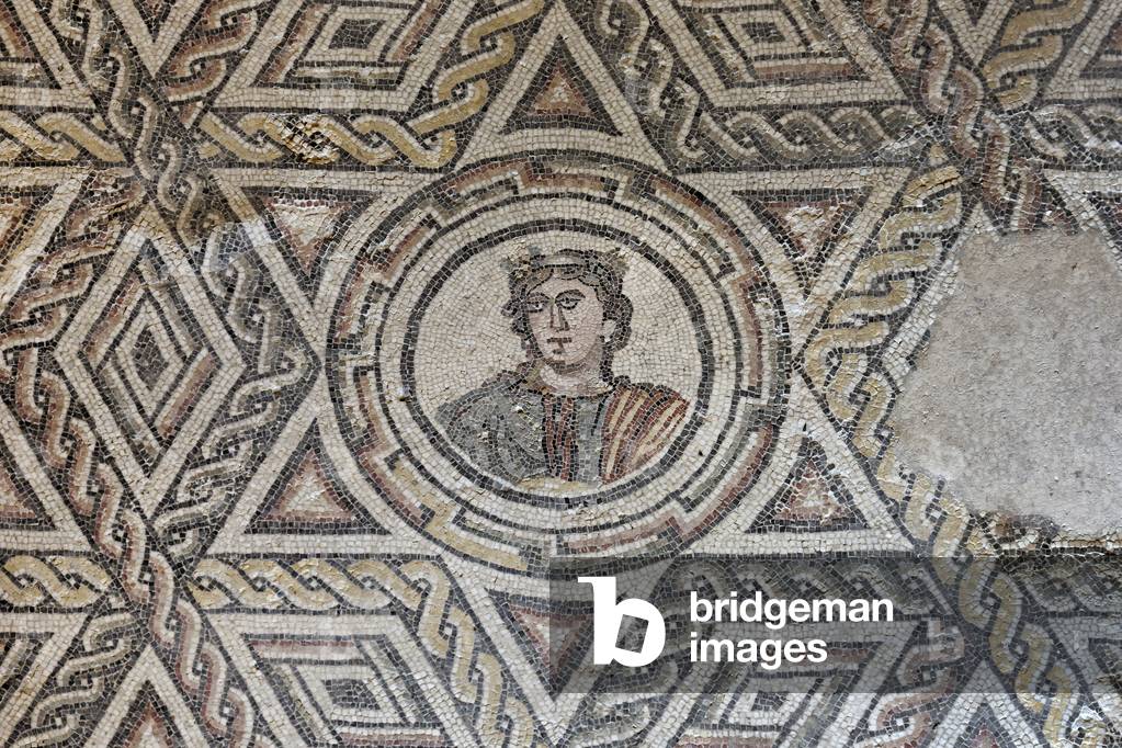 Personification of the spring, room of the four seasons, c.300 AD (mosaic)