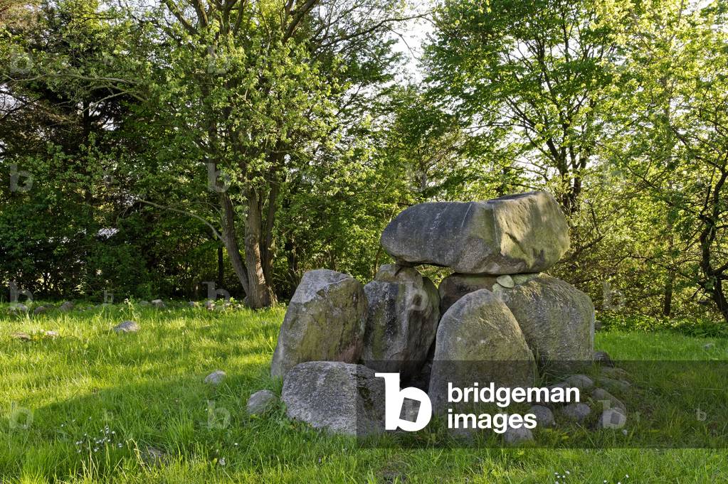 Husby, Dolmen, also Dolmen of Schuby-Kroy, Neolithic, c.3500-2800 BC, near Schleswig, Germany (photo)