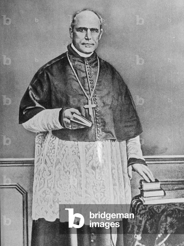 Bishop Wilhelm Emmanuel Freiherr von Ketteler (b/w photo)