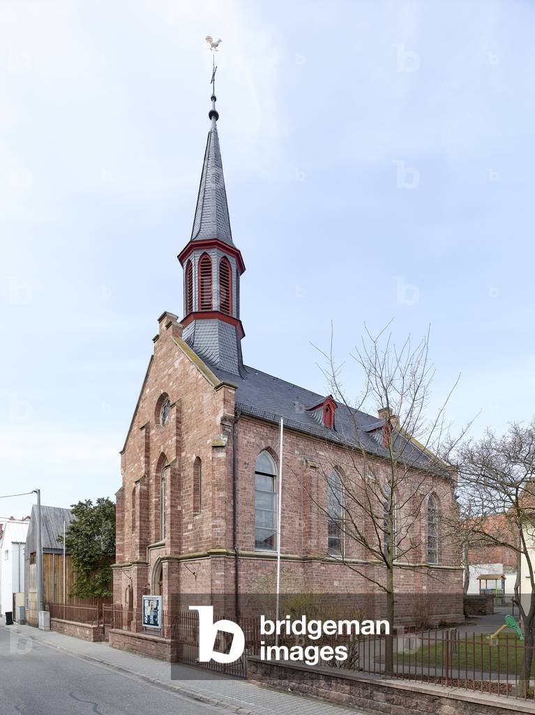 Catholic church of Saint Michael, Eich (colour photo)