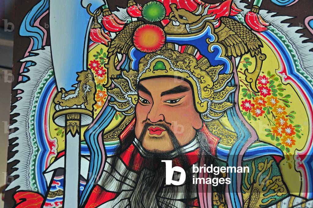 Lu Dongbin, One of the Eight Immortals of Taoism (wall painting)