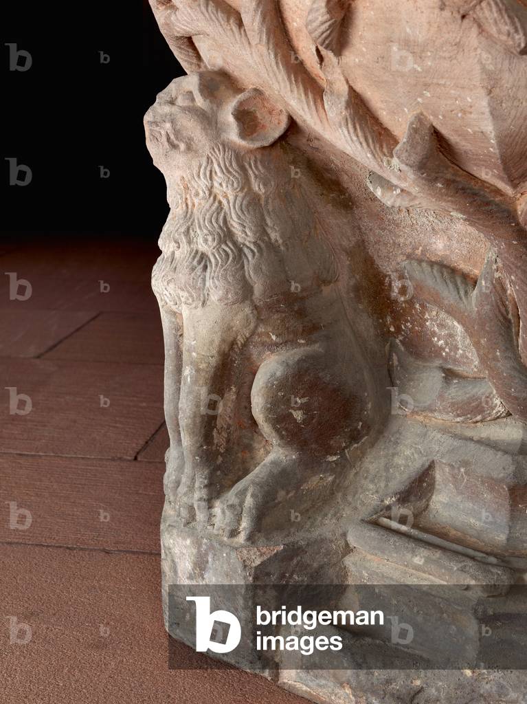 Font, late 15th century (sandstone) (see also 1630375)