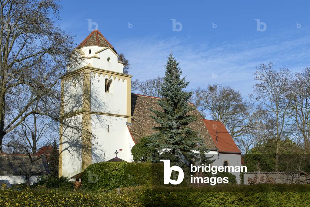 Church of Saint Boniface (built c.1200), Alsheim (colour photo)