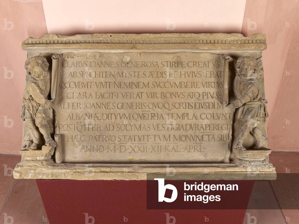 Altar fragment, 1522 (sandstone)