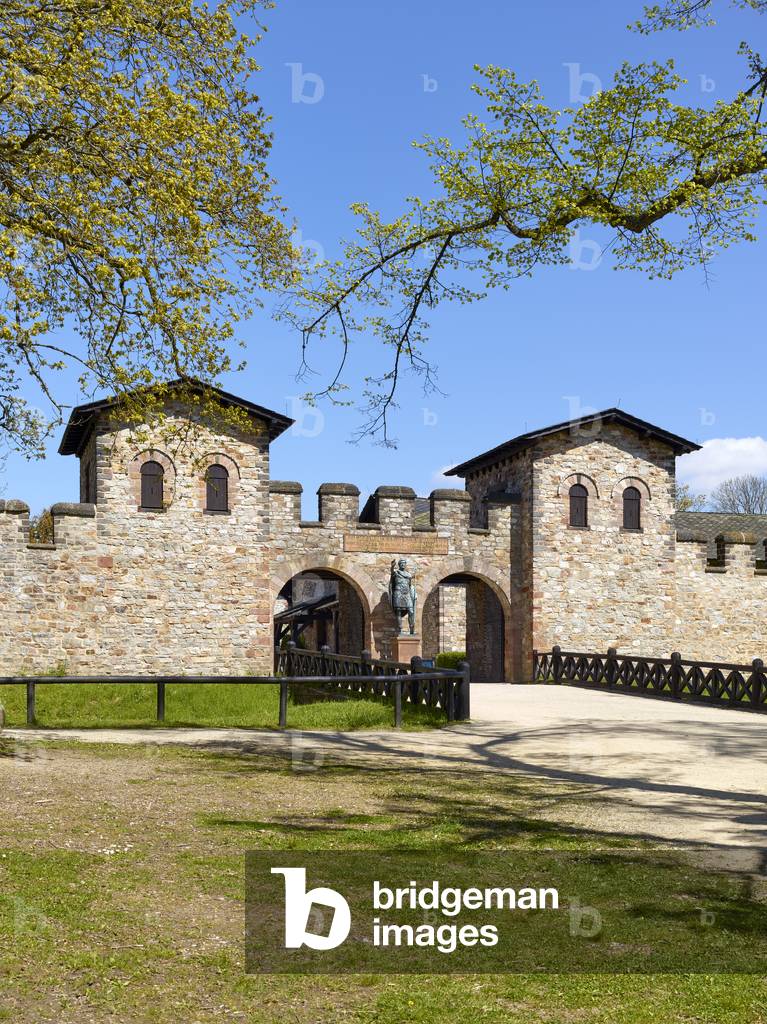 Saalburg Castle, Taunus (colour photo)