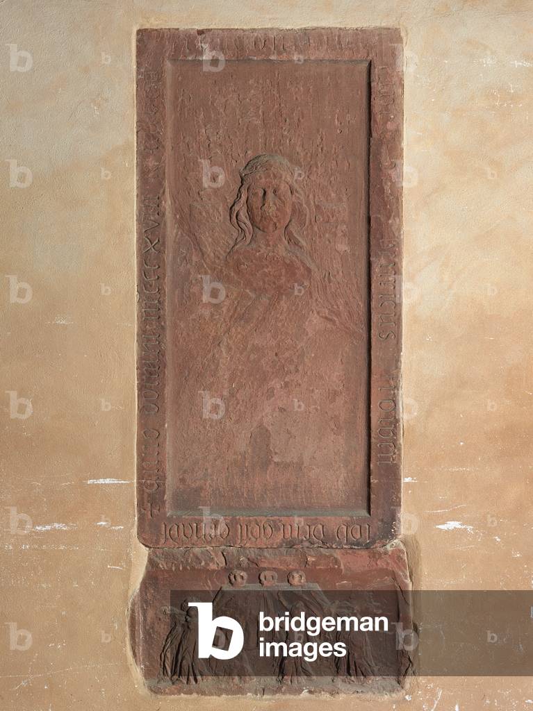 Gravestone of Heinrich von Meissen, called Frauenlobstraße, 1783 (stone)