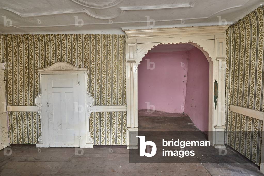 Nieder-Florsheim, old house, room with alcove, built 1736, Florsheim-Dalsheim, Rhinehesse, Rhineland-Palatinate, Germany