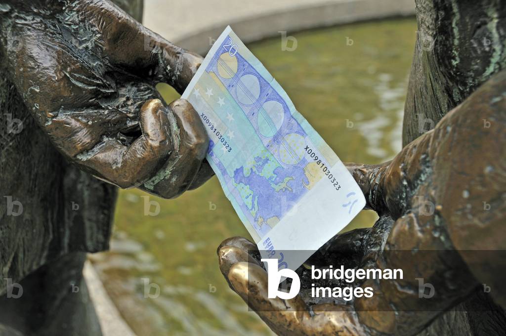 Detail of 'Cycle of Money' by Karl-Henning Seemann, Aachen, Germany (photo)