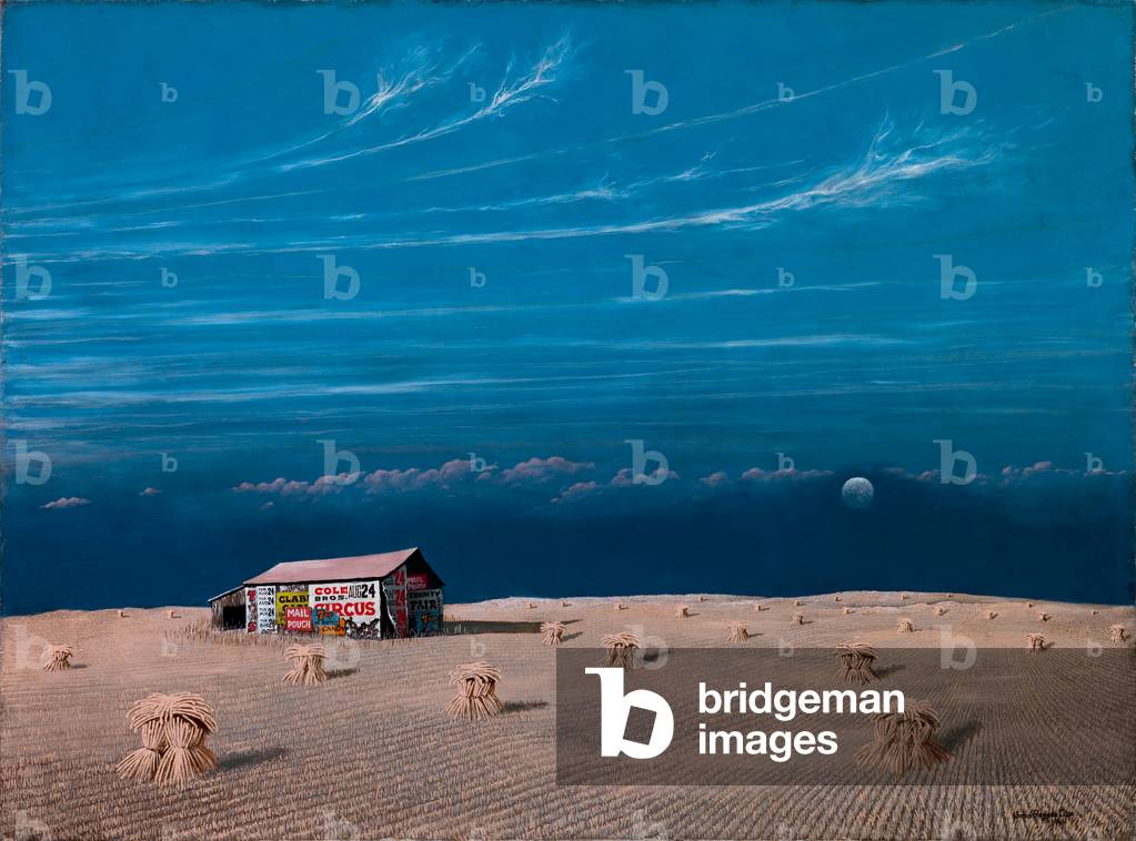 Cloud Trails, 1944 (oil on canvas)