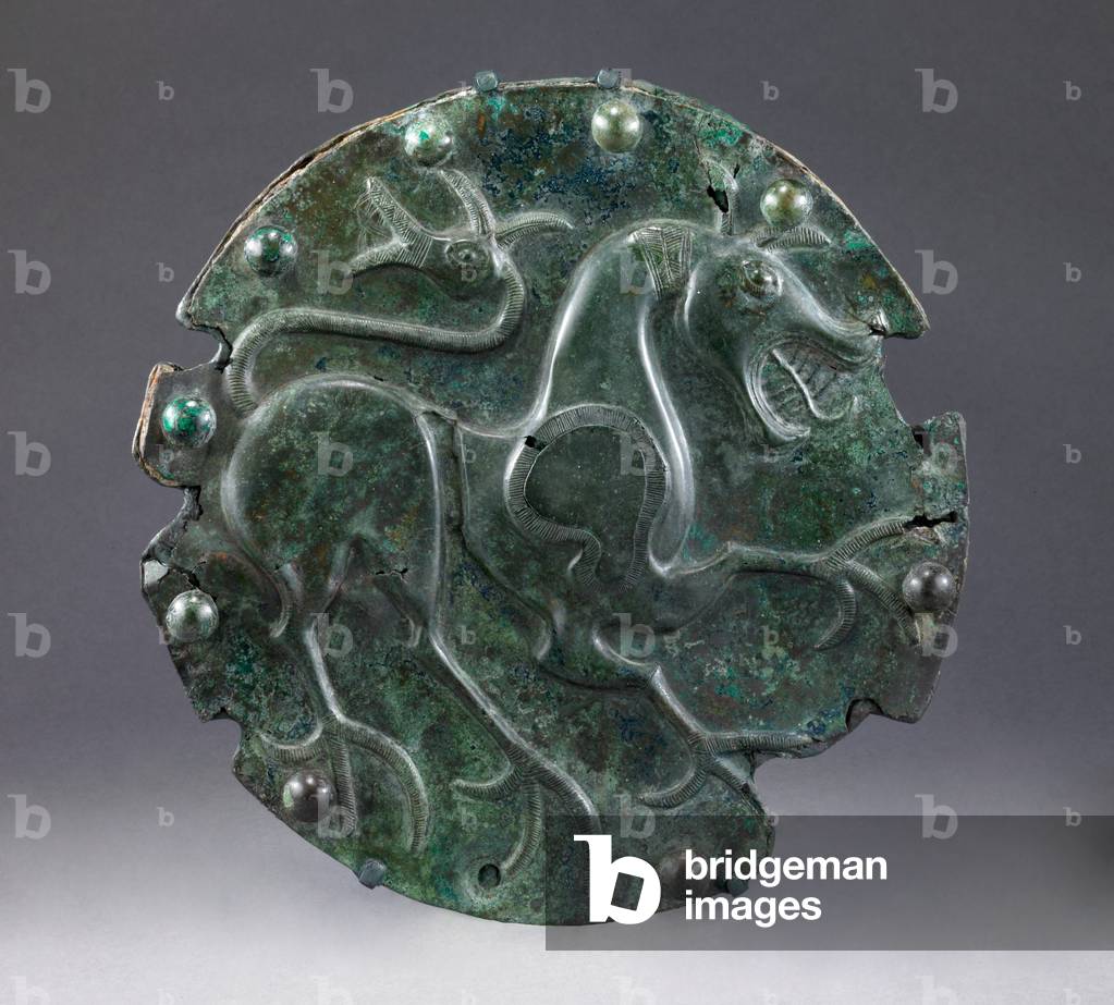 Disc for Armor, Chest or Back Plate, 7th-early 6th century BC (bronze)