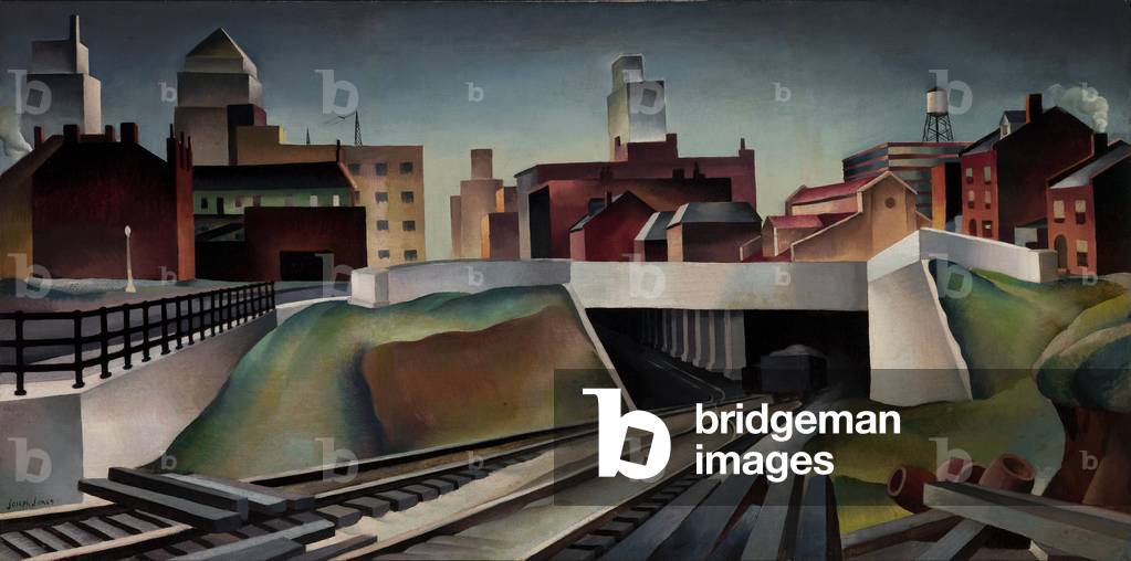 View of St. Louis, c.1932 (oil on canvas)