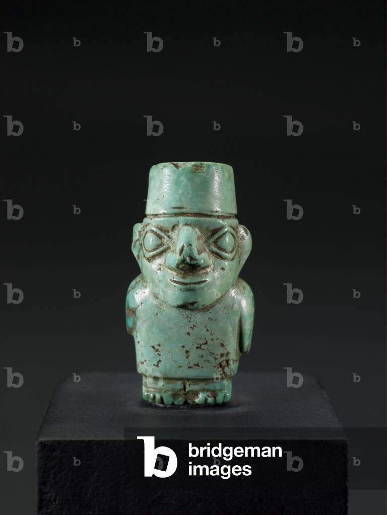 Standing Male Figurine, Middle Horizon period, c.600-1000 AD (stone)