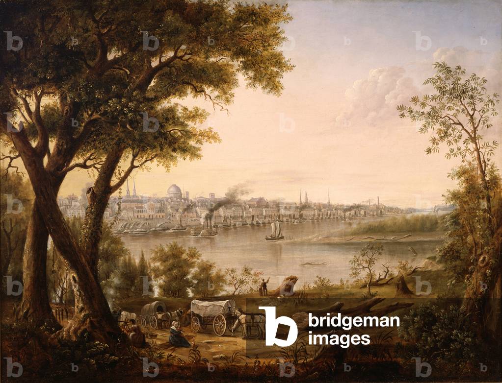 Saint Louis in 1846, 1846 (oil on canvas)