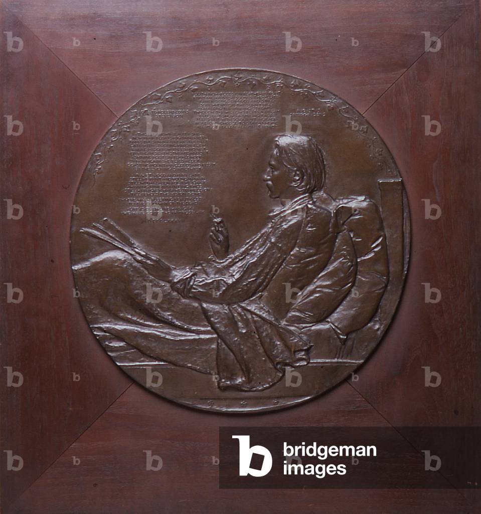 Robert Louis Stevenson, 1887-88 (bronze)