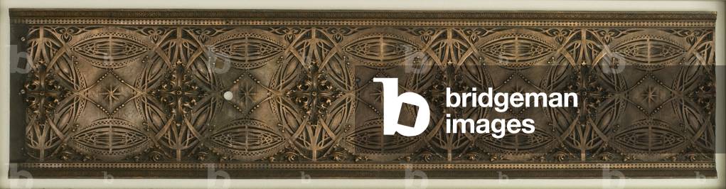 Frieze, from the Chicago Stock Exchange Building, Chicago, Illinois, 1893–95 (bronze-plated cast iron with asphaltum varnish)