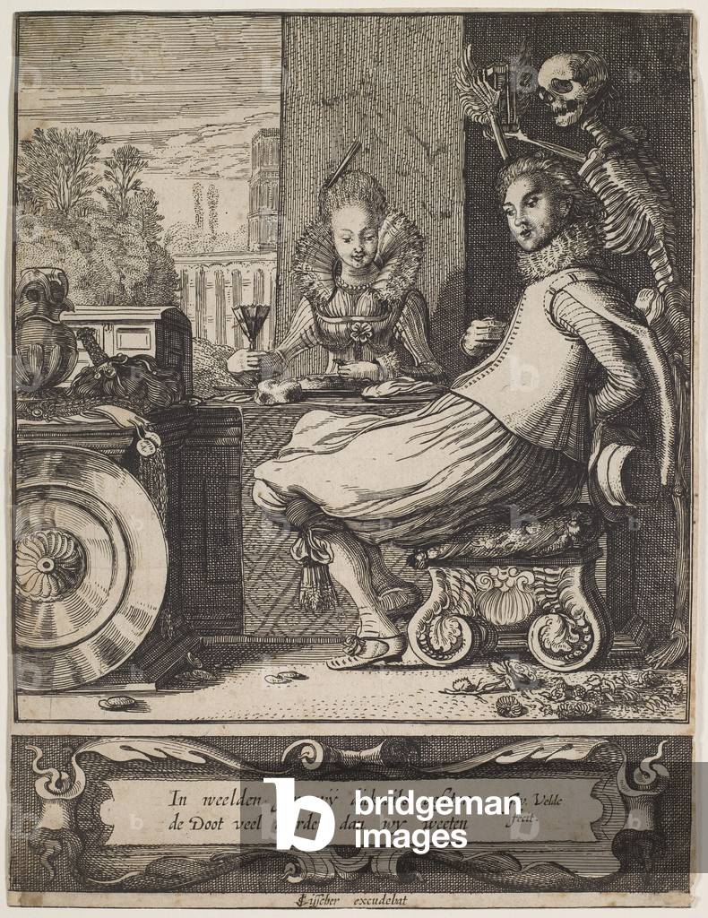 Death Surprising a Couple, c.1618-20 (etching & engraving)