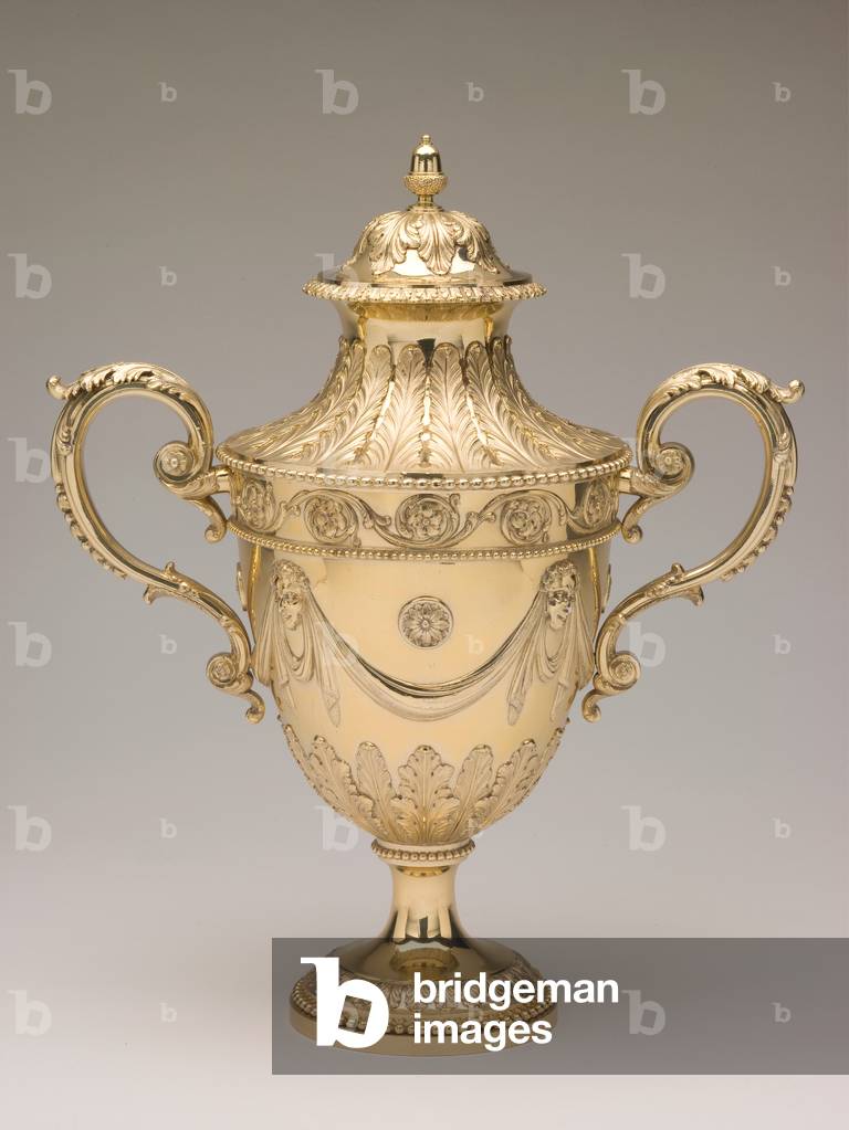 Cup and Cover, 1772-73 (gilded silver)