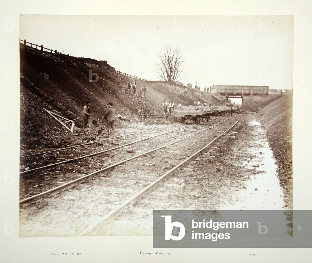 Upton Cutting, 1882 (sepia photo)