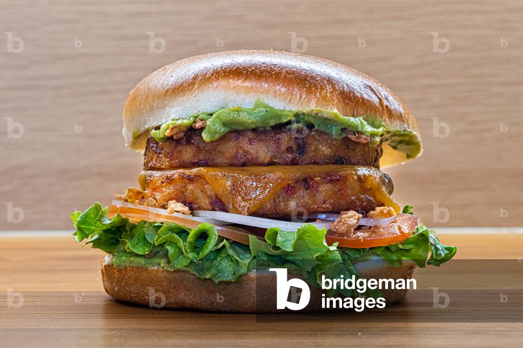 Vegetarian burger (photo)
