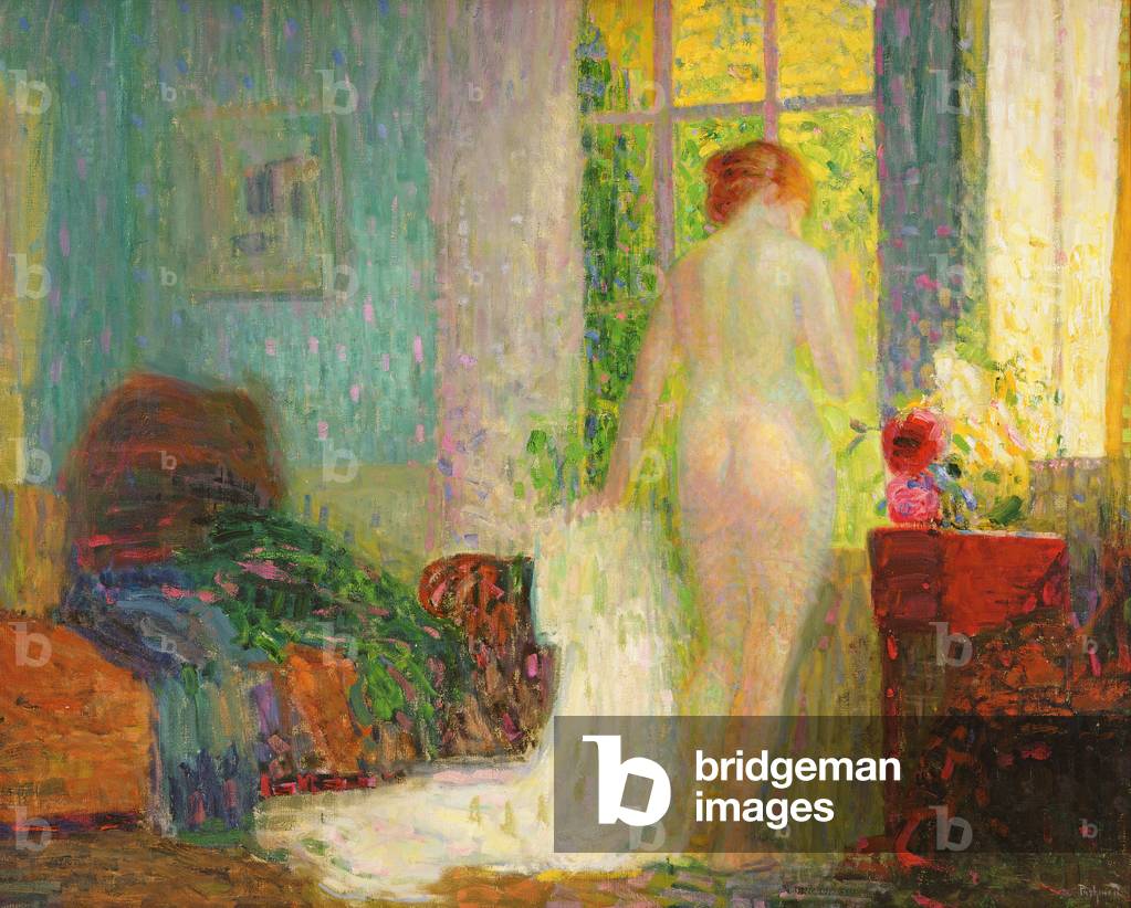 The Sunbeam (oil on canvas)