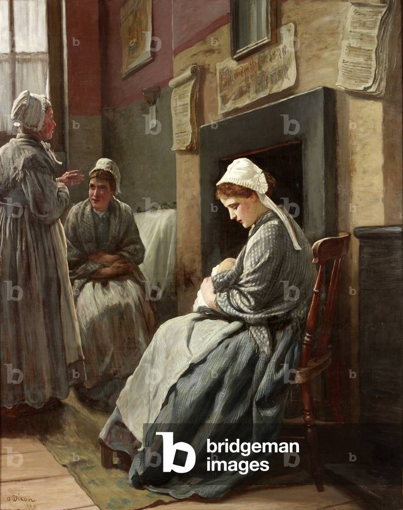 Forsaken, 1879 (oil on canvas)