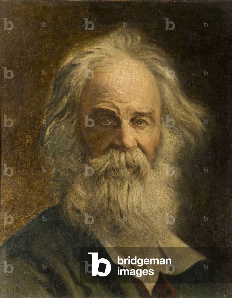 Walt Whitman (oil on canvas)