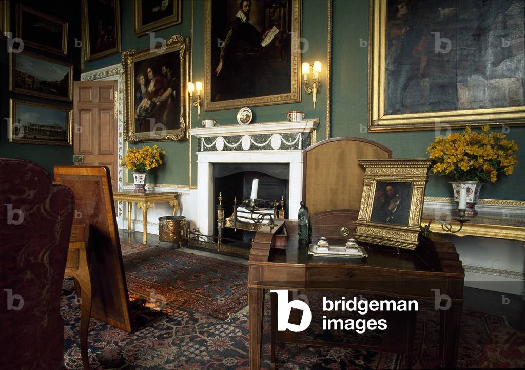 View of the interior, Castle Howard, North Yorkshire, UK (photo)