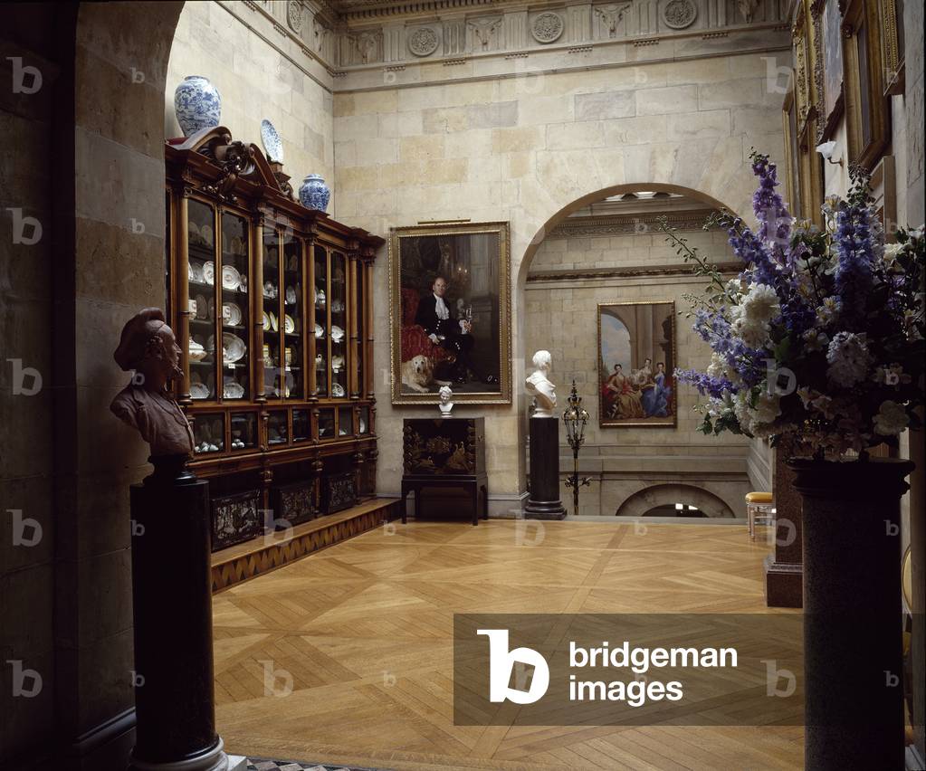 View of the interior, Castle Howard, North Yorkshire, UK (photo)