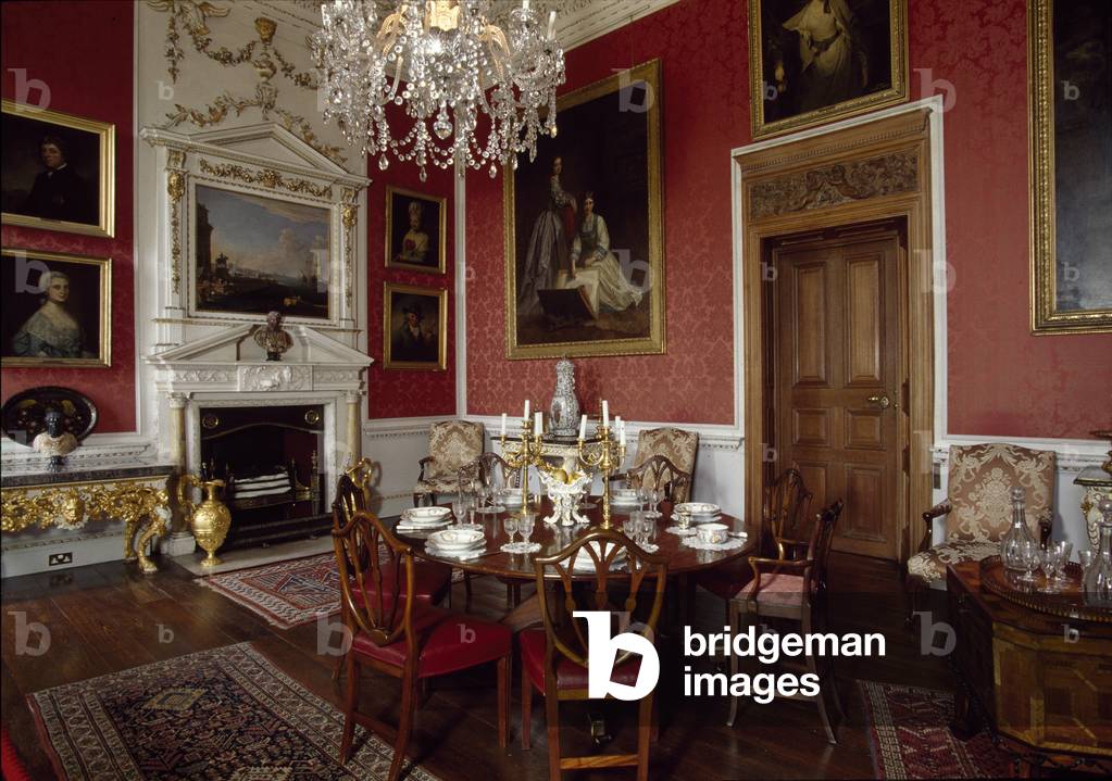 View of the interior, Castle Howard, North Yorkshire, UK (photo)