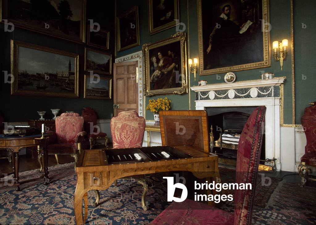 View of the interior, Castle Howard, North Yorkshire, UK (photo)