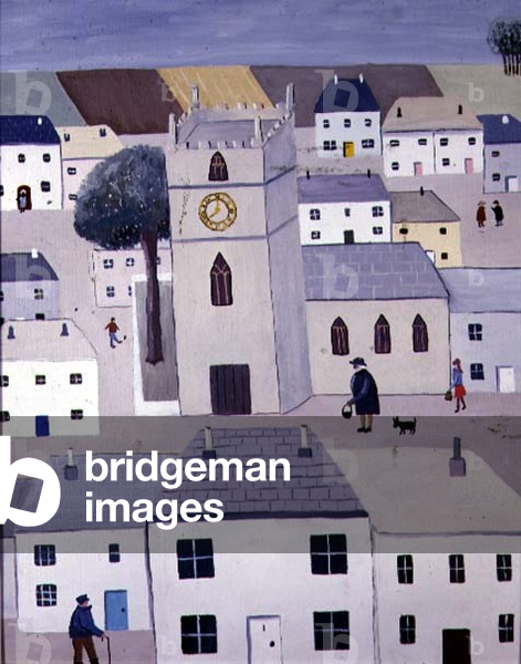 La Chiesa (olio su tavola)