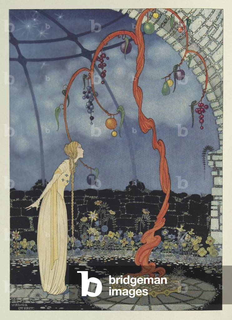 Illustration from Sophie de Segur's 'Old French Fairytales', published in 1920 (colour litho)