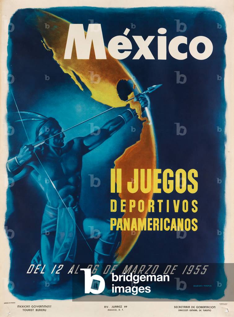México / Il Juegos Deportivos Panamericanos, 1955 (paper)