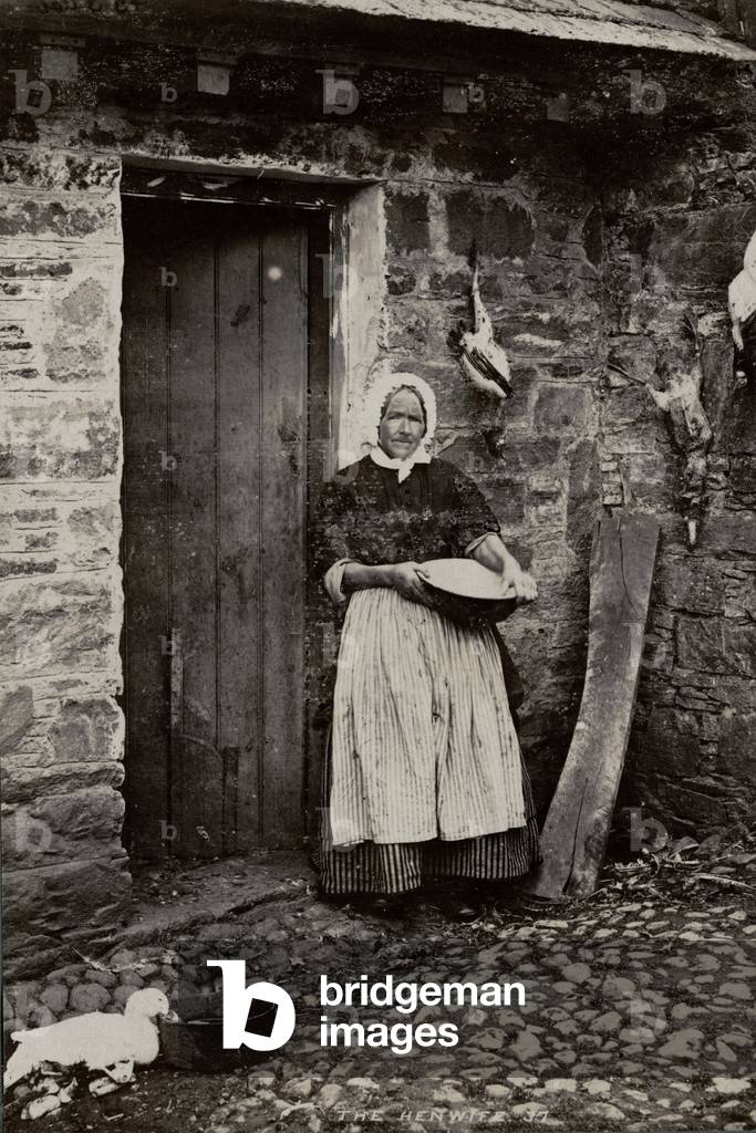 The Henwife (b/w photo)