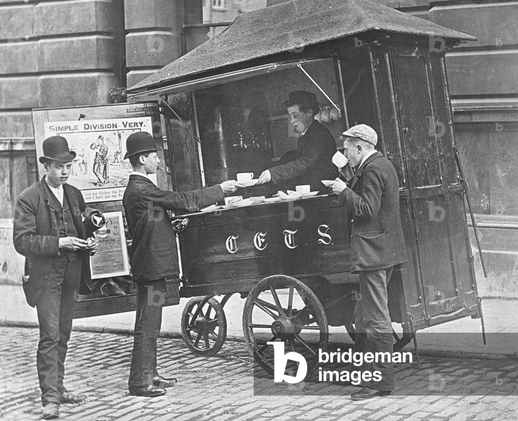 C.E.T.S. Coffee Stall (lantern slide)