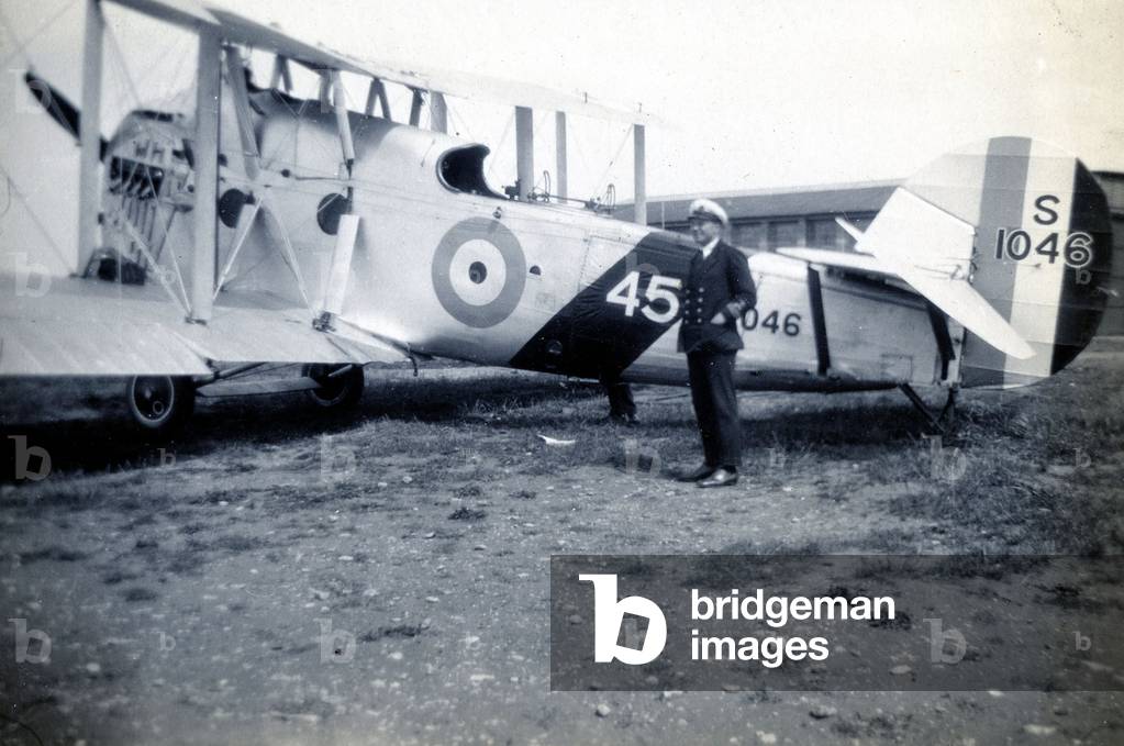 Naval Blackburn Fleet-Spotter, No. 2 Flying Training School, Royal Air Force, Digby, Lincolnshire, 1928-30 (b/w photo)