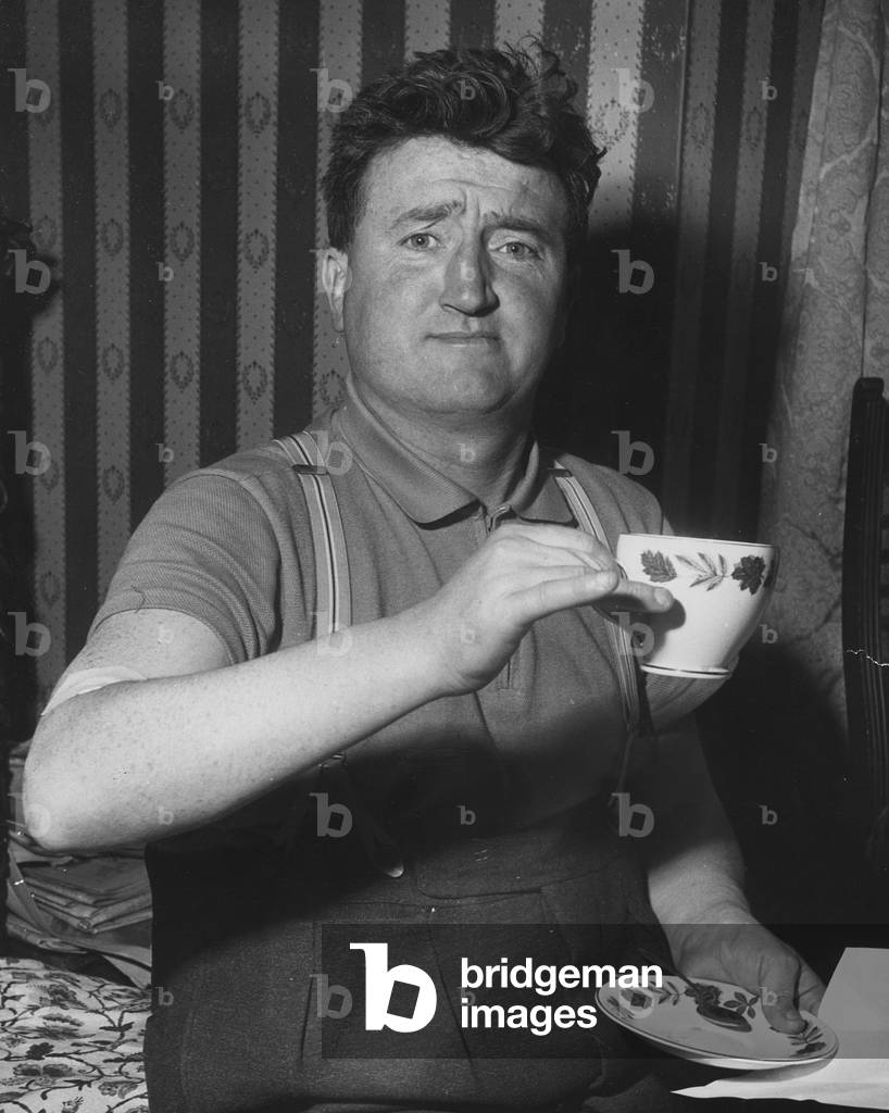 Brendan Behan, 1961 (b/w photo)