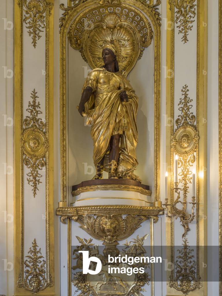 Allegory of Europe. Sculpture by Gabriel Jules Thomas (1824-1905)