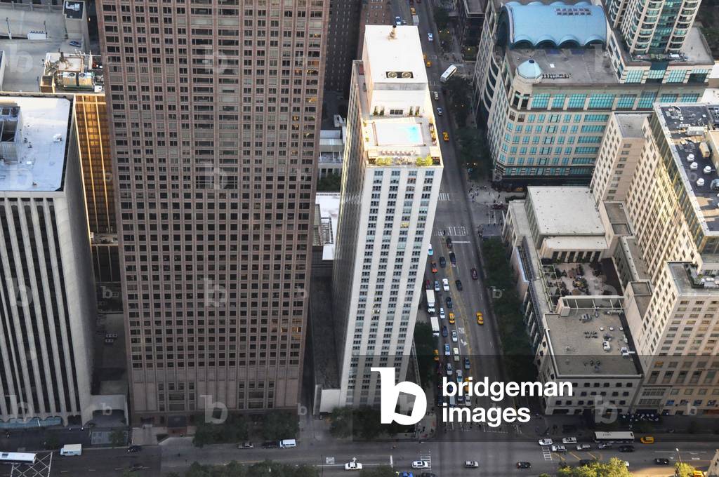 View from above, Chicago (photo)